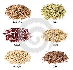 Collection of groats