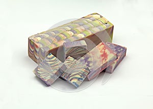 Collection of handmade soap photo
