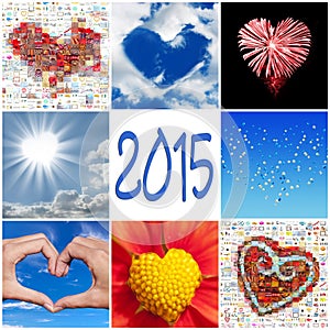 2015, collection of hearts