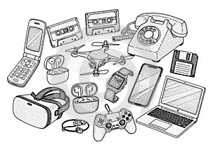 Collection highlights the evolution of technology from analog