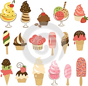 Collection of Ice Cream