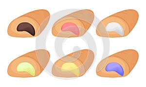 collection of illustrations of bread