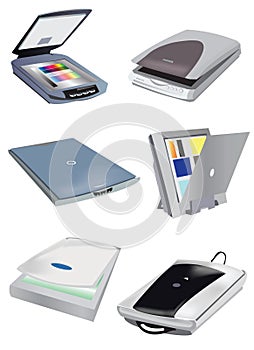 Collection of image scanners