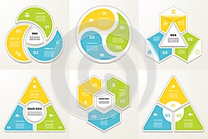 Collection of Infographic Templates for Business.