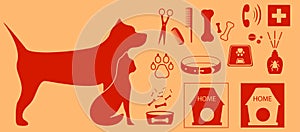 Collection isolated objects for pet