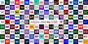 Collection LOGO WA to WZ