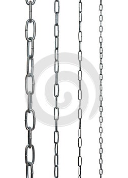 Collection of metal chains