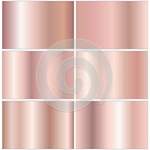 Collection of metallic gradients