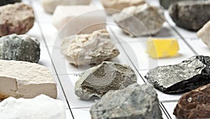 Collection of minerals