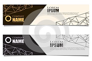 collection of modern abstract banner designs with luxurious marble textures. can be used for web templates, landing pages, banners