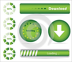 Collection of modern preloaders
