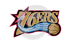 Collection of NBA team logos vector illustration