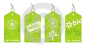 Collection of organic labels