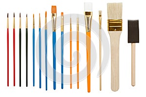 Collection of Paint Brushes