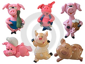 Collection of pigs