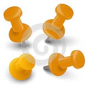 Collection of pins uni colors