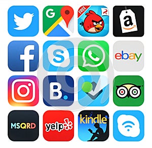 Collection of popular icons