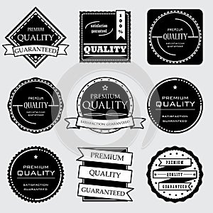 Collection of Premium and High Quality and Guarantee Labels design