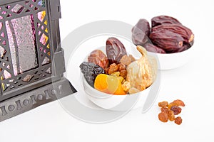 Collection of Ramadan dried fruits