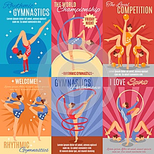 Collection Of Rhythmic Gymnastics Posters