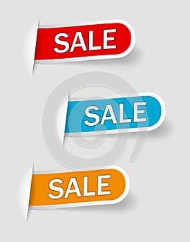 Collection of Sale, Banners, Labels, Tags, Tally Emblems, Cards, Flat design. Vector eps10