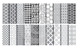 Seamless geometric pattern design background