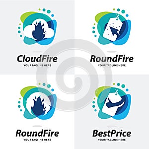 Collection of Shop Logo Template Design Template