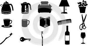Household Objects Icon Set