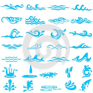 Collection of simple ocean Wave