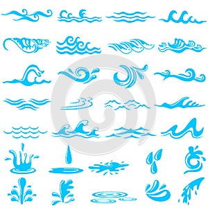 Collection of simple ocean Wave photo