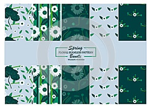 Wildflower Wonders spring seamless floral bundle all in one