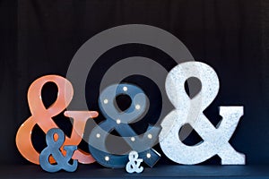 Collection of Ampersands