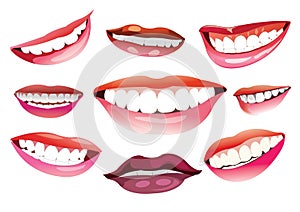 Collection of smiles