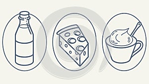 Collection of Tree Stumps Vector Illustrations, vector design Generative AI