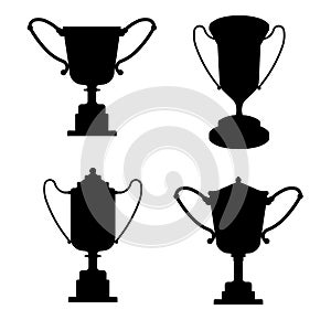 Collection of trophies