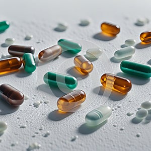 a collection of various analgesics photo