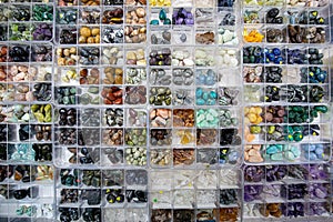 Collection of various minerals
