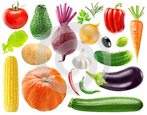 Collection of vegetables