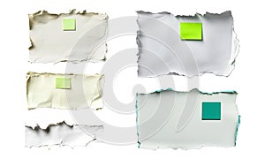 Wrinkled and Smooth White Background Textures photo