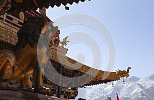 Jokhang Temple in Xizang, China photo