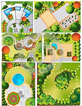 Collections od Landscape Plans