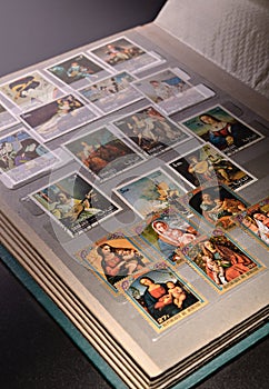 Collections of philatelist