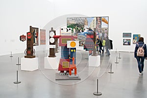 Collective installations in the famous Tate Modern in London