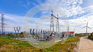 Collector Substation for a wind farm photo