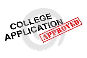 College Application Approved