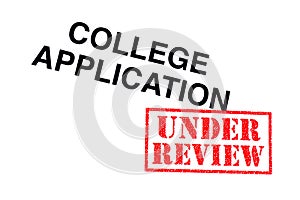 College Application Under Review