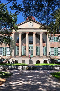 College of Charleston Main Building Randolph Hall in South Carol