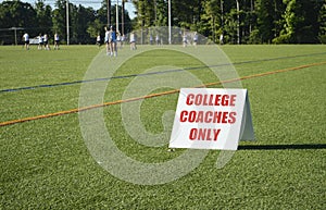 College Coaches Sign at Girls Lacrosse Recruiting Tournament photo