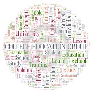 College Education Group word cloud.