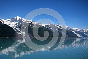 Vassar, Bryn Mawr, Smith Glacier in College Fjord, Alaska photo